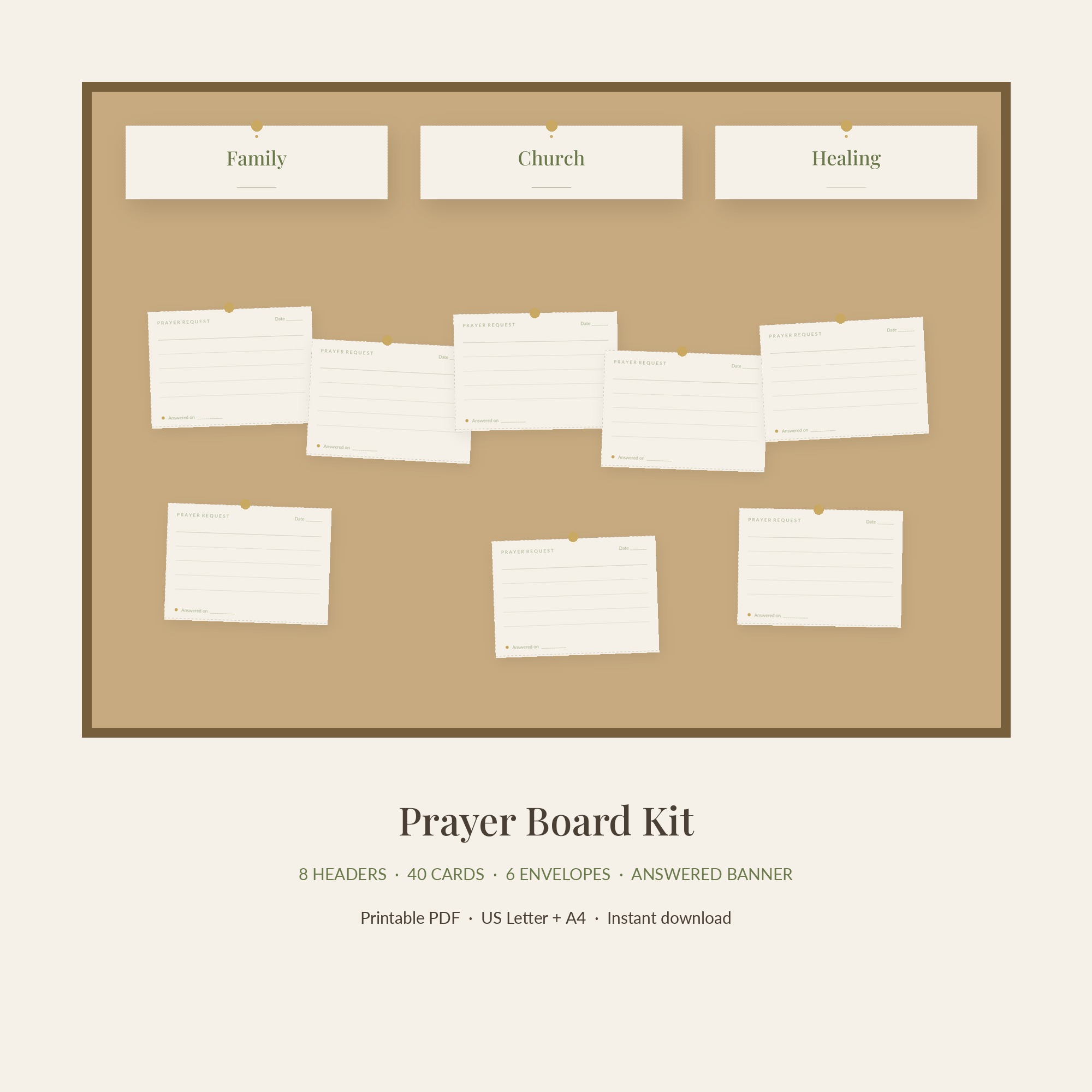 Prayer Board Kit