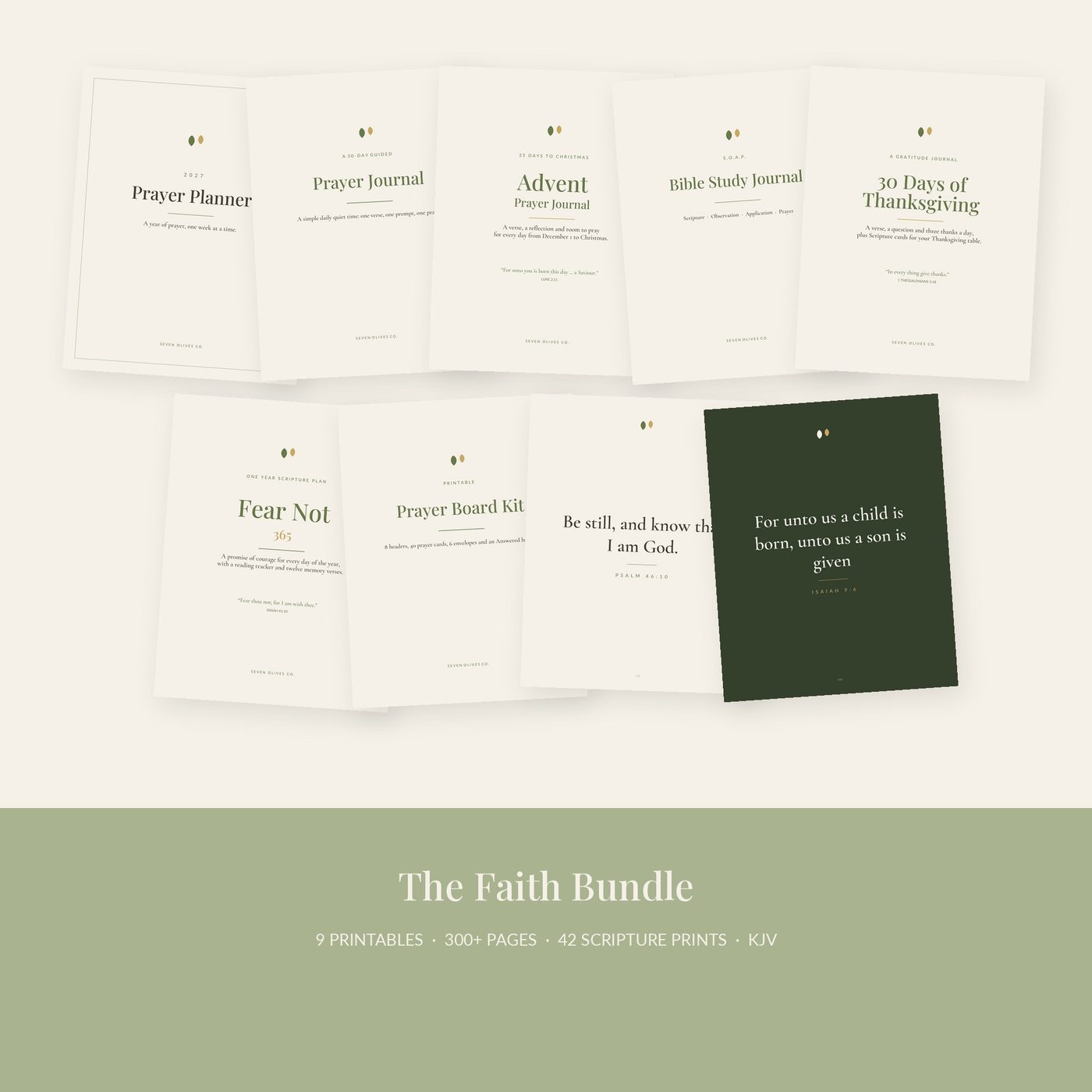 The Faith Bundle printable, page preview 1