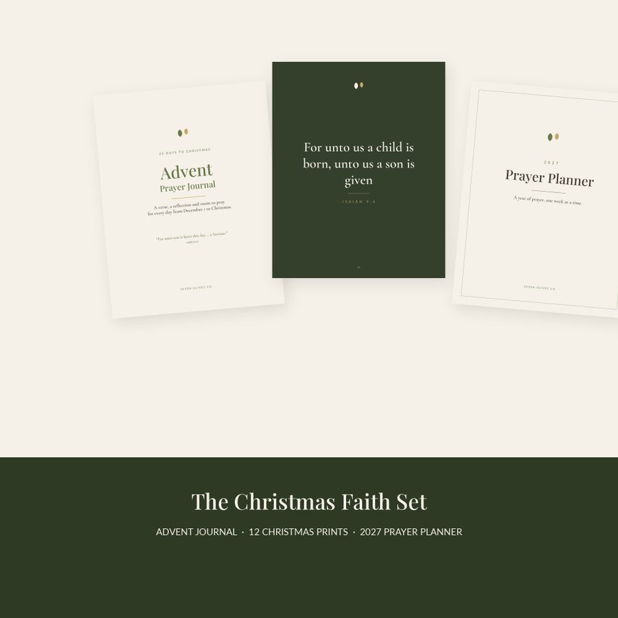 The Christmas Faith Set printable, page preview 1