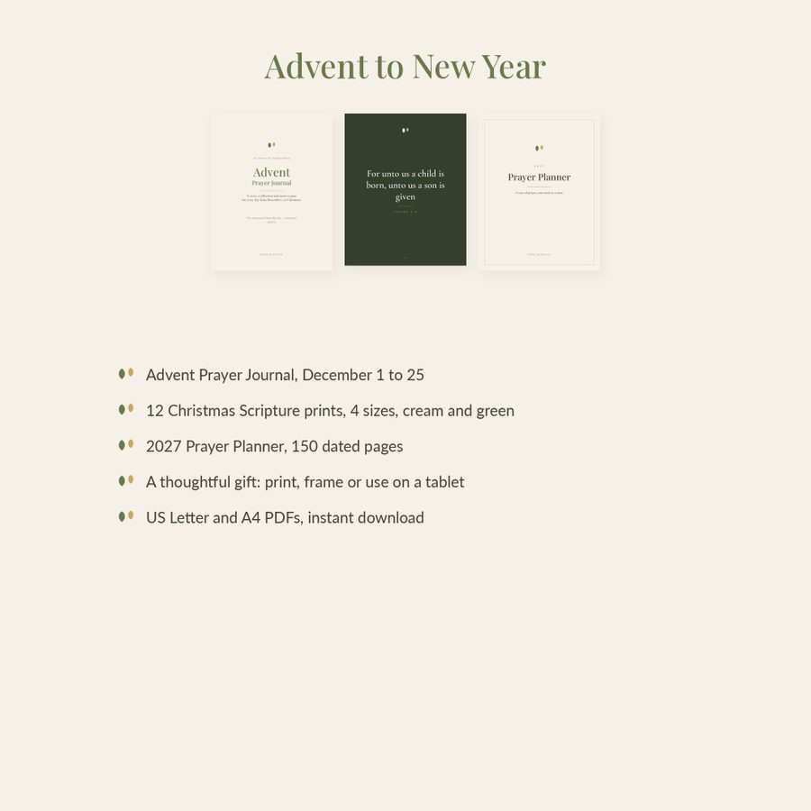 The Christmas Faith Set printable, page preview 2