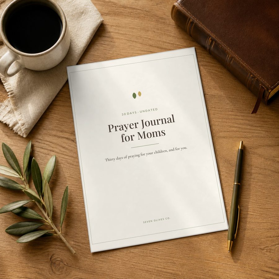 Prayer Journal for Moms printable, page preview 1
